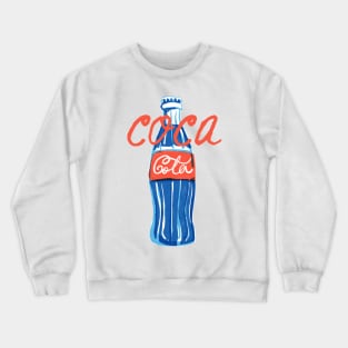 Coca Cola Brand Logo Crewneck Sweatshirt